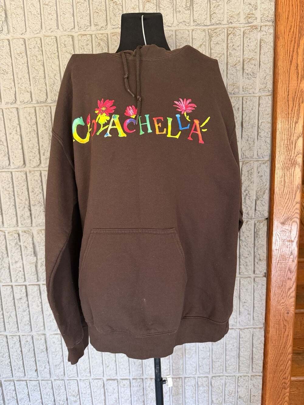 900 Coachella Hoodie Size M Brown Music Festival 2023